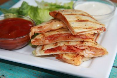 Pizza Quesadillas